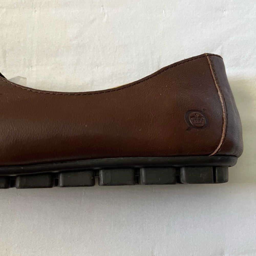 BORN-CHAN LEATHER FLAT - Picture 6 of 6